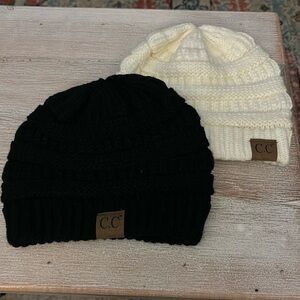 Two winter hats